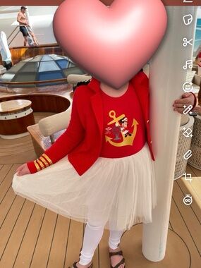 Disney Cruise Line Captain Minnie Outfit